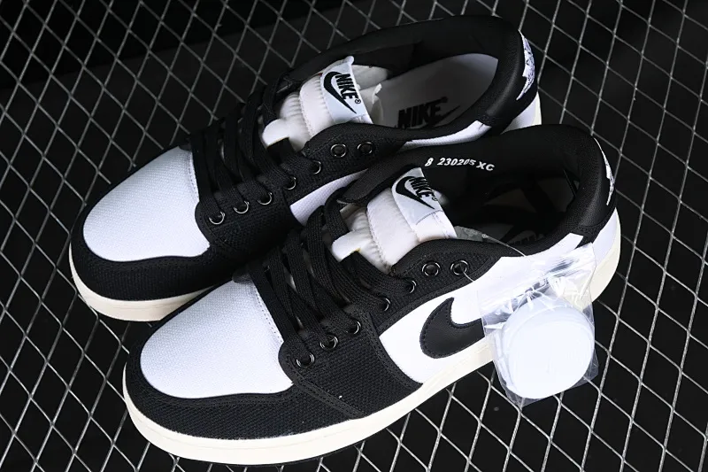All categories Air Jordan Jordan series basketball shoes Air Jordan 1 Low Z version AJKO 1 Low Shadow "Panda" AJ1 Joe 1 Panda canvas cultural casual shoes DX4981-100
